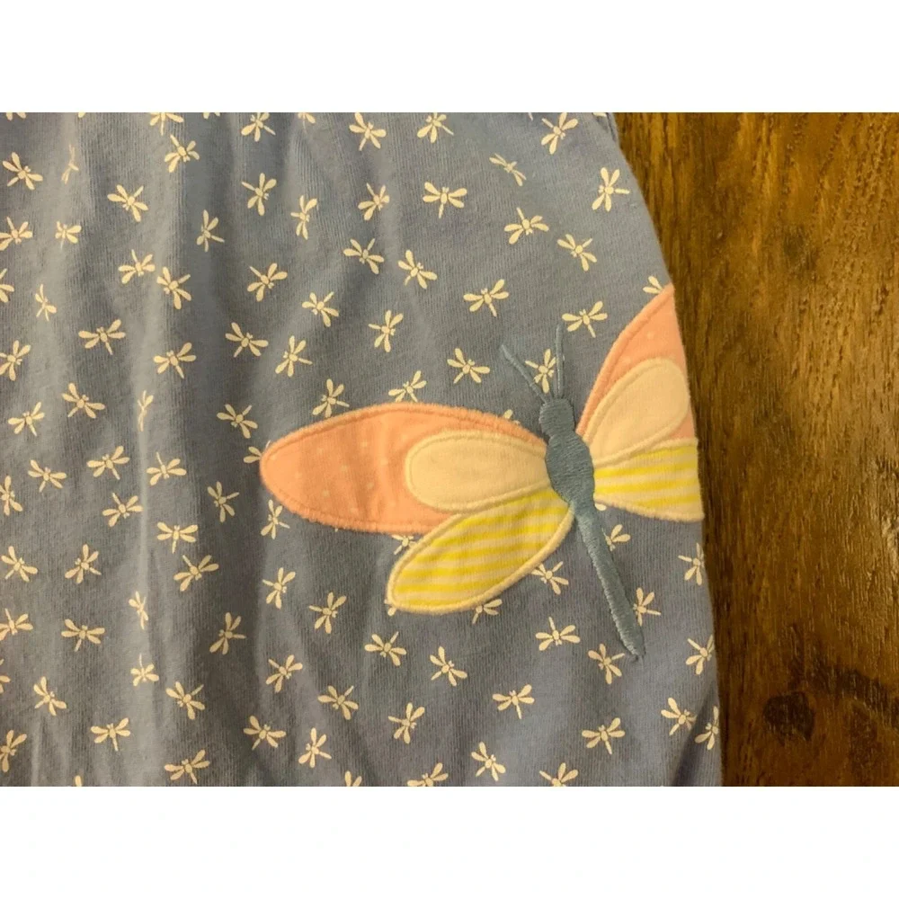 Carters Baby‎ Girl Romper Outfit 3 Months Summer Rainbow Blue Butterfly Shorts